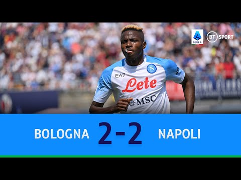 Bologna v Napoli (2-2) | Osimhen Nets Twice But Partenopei Lose Two-Goal Lead | Serie A Highlights