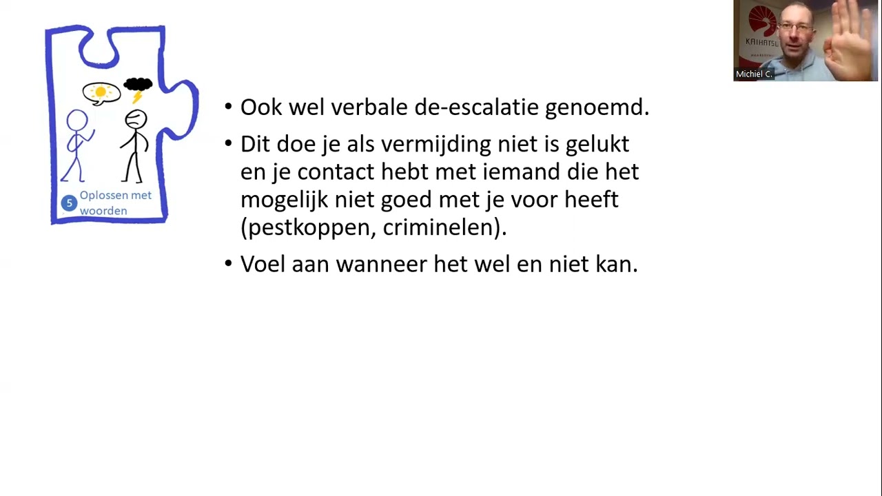 Oplossen met woorden