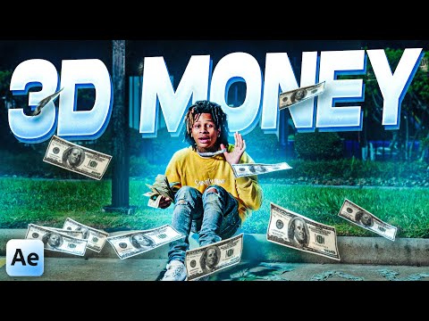 3D MONEY EFFECT in After Effects (tutorial)