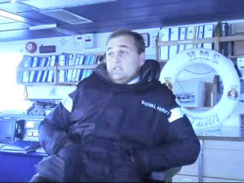 HMS Severn arrives in Newport