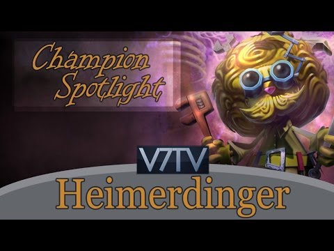 [LoL - Champion Spotlight] Heimerdinger, O Inventor Idolatrado