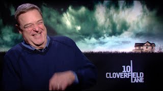 10 CLOVERFIELD LANE interviews - John Goodman, Mary Elizabeth Winstead, Gallagher Jr, Trachtenberg video