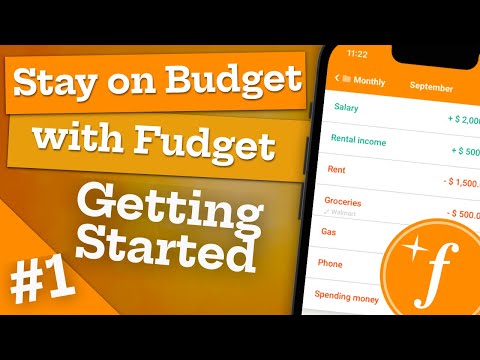 Fudget 2: Budget Planner video