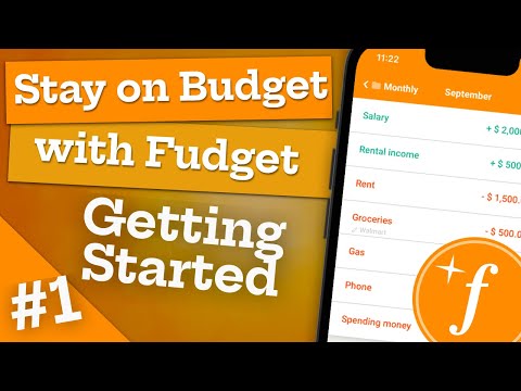 Fudget: Monthly Budget Planner video thumbnail