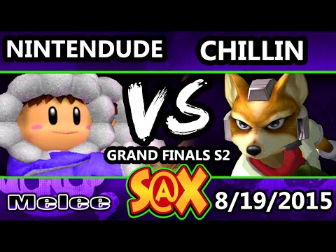 S@X 111 - Liquid Chillindude (Fox) Vs. VGz | Nintendude (Ice Climbers) SSBM GF S2 - Smash Melee
