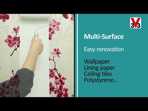 V33 Multi-Surface Renovation Paint 5 Litre Matt Brilliant White Tough and Durable