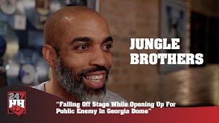 Jungle Brothers - Falling While Opening Up For Public Enemy (247HH Wild Tour Stories)