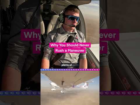 Why You Should Never Rush a Maneuver