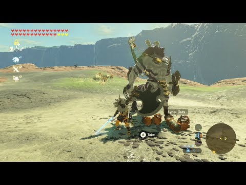 We give A Silver Lynel his Guts Back - Zelda Breath of the Wild