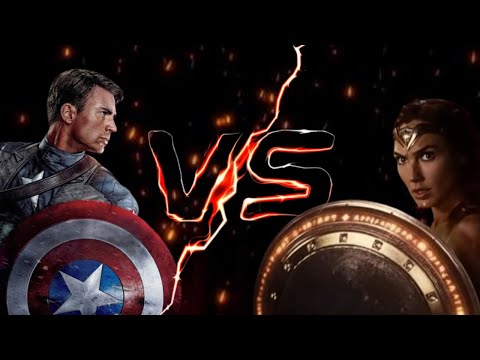 Captain America vs Wonder Woman || Battle fields || Who wins