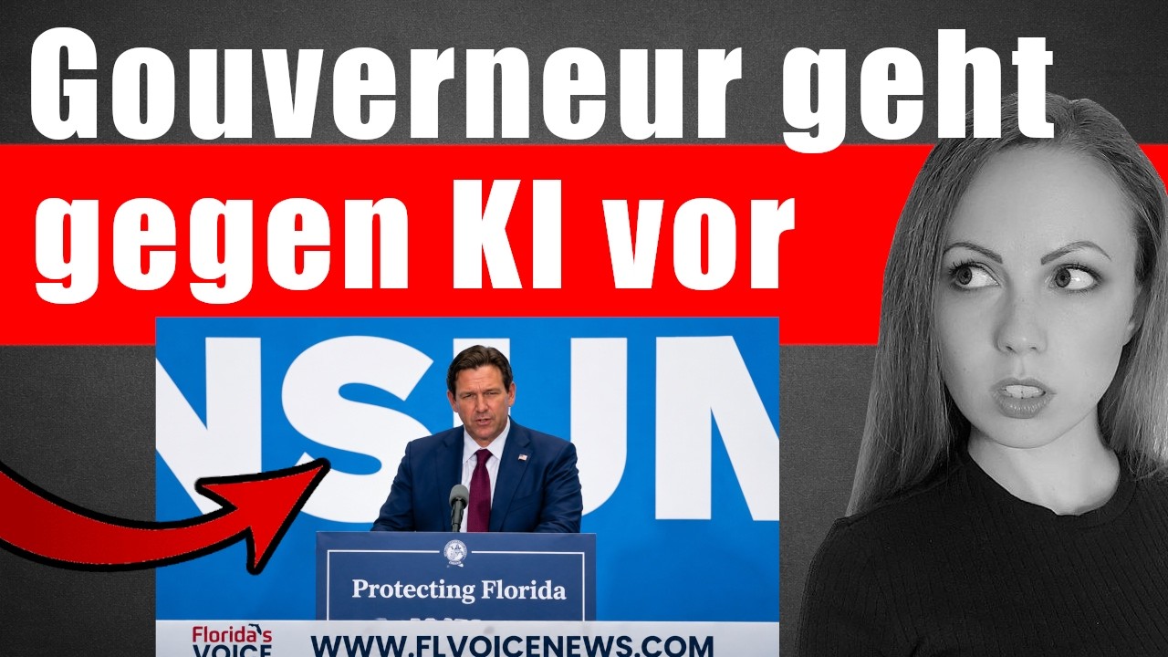 Eilmeldung:  Floridas Gouverneur mit neuem Gesetz!