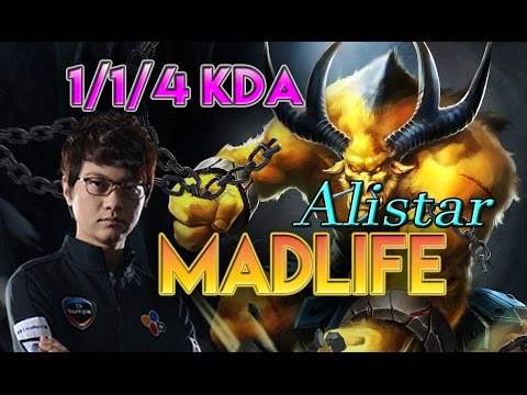 CJ Entus Madlife & Kramer - Alistar Support vs Blitzcrank - Full Game