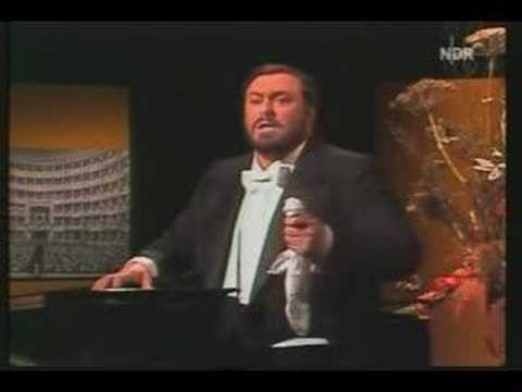 Pavarotti - Scene from Luisa Miller by Verdi - 1978