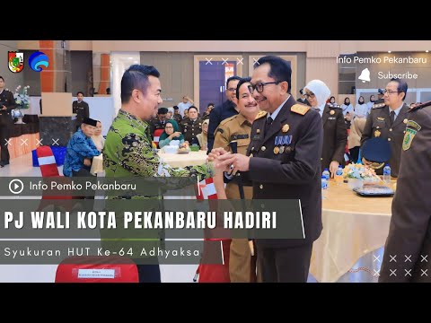 Pj Wali Kota Pekanbaru Hadiri Syukuran HUT Ke-64 Adhyaksa
