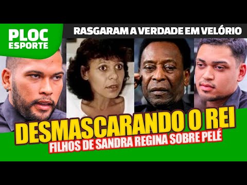 DESPEDIDA • Netos de Pelé, filhos de Sandra Regina vão a velório e dizem a verdade sobre o rei e avó