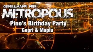 Pino Carrola + Gepri + Mapiu Metropolis @ Hookah Condesa 16.04.2016