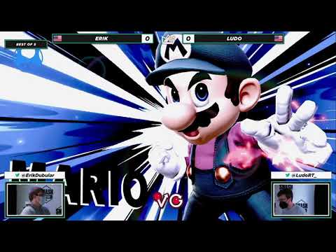 SWT NA West RF Top 16 - Erin (Mii Swordfighter) Vs. Ludo (Mario) SSBU Ultimate Tournament