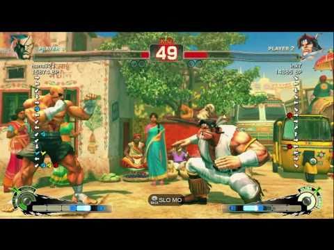 Hanamaruki [Sagat] vs ink7 [T.Hawk] SSF4 Japanese Online Ranked Matches - TRUE-HD