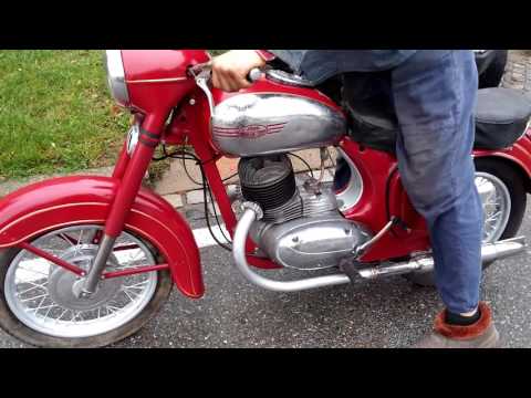 Jawa 250 353 1956 - start