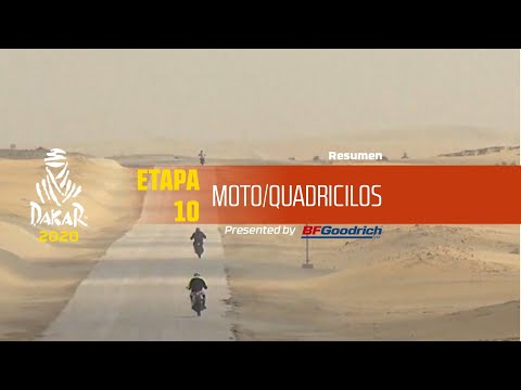 Dakar 2020, Etapa 10: Resumen Motos