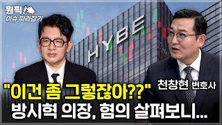 422억 적자인데 "매수"?...하이브, 내년이 무서운 이유! [천창현 변호사]