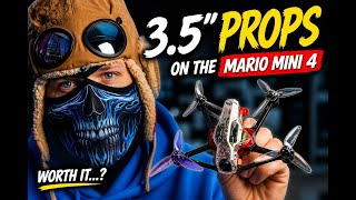 Mario Mini 4 with 3.5” Props… Genius or Disaster?