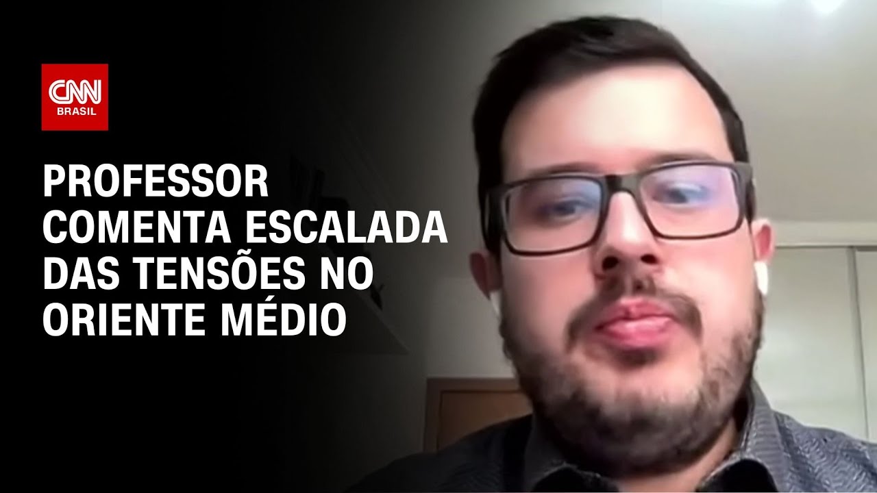 Professor comenta escalada das tensões no Oriente Médio  | CNN NOVO DIA