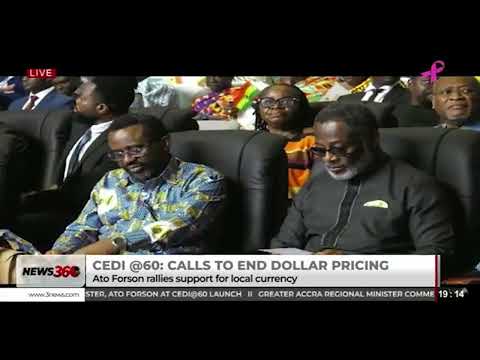 Cedi@60: Ato Forson urges Ghanaians to stop dollar pricing and support the local currency