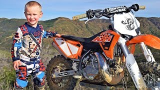 4-Year-Old Biker Is A Motocross Superstar