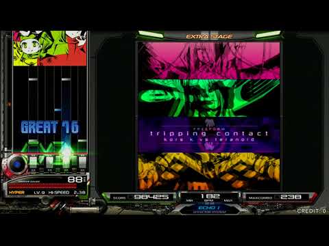 [IIDX 13 DistorteD] tripping contact / kors k vs teranoid