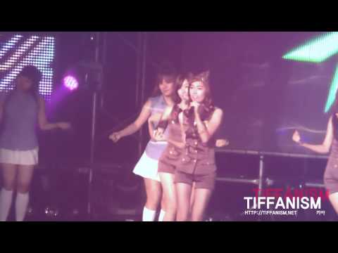 090626 KBS Music Bank SNSD FanCam Tiffanism by.kyaaa