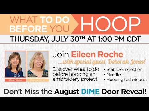 What to Do Before You Hoop!  | Stabilizer Selection | Between Friends