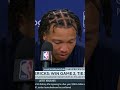 Jalen Brunson Has 41 Points But Says There Is Still Work to Be Done ? #shorts