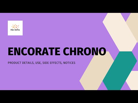 300 mg encorate chrono tablets, prescription