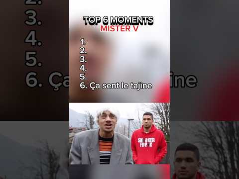 TOP 6 MOMENTS MISTER V 🤣 son prime est infini #misterv #memes #refs #tiktok #viral #humour #bestof