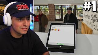 CORINGA jogando Fast Food Simulator PELA PRIMEIRA VEZ!!