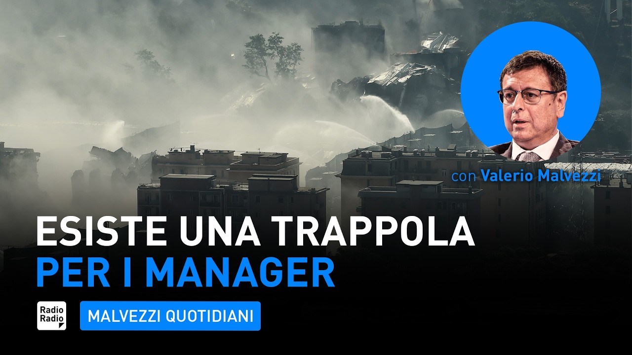 PONTE MORANDI: LA VERITÀ CHE NESSUNO VUOLE DIRE SULLE PRIVATIZZAZIONI