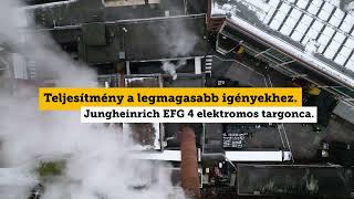 Jungheinrich EFG 4-es sorozatú elektromos villástargoncák