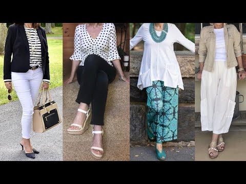 Atuendos y combinaciones de ROPA para mujeres de mas de 50 MODERNOS SENCILLOS y ELEGANTES