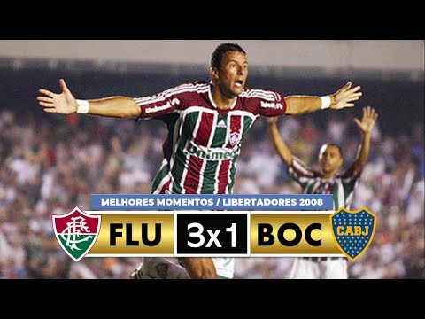 Fluminense 3x1 Boca Juniors - Melhores Momentos - Libertadores 2008