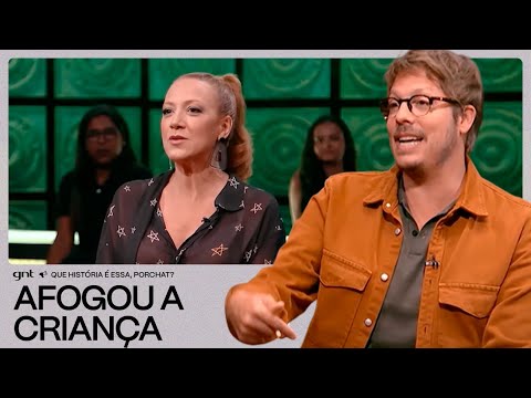 Bia Guedes conta de quando era PROFESSORA DE NATAÇÃO! 😅 | Que História É Essa, Porchat? | GNT