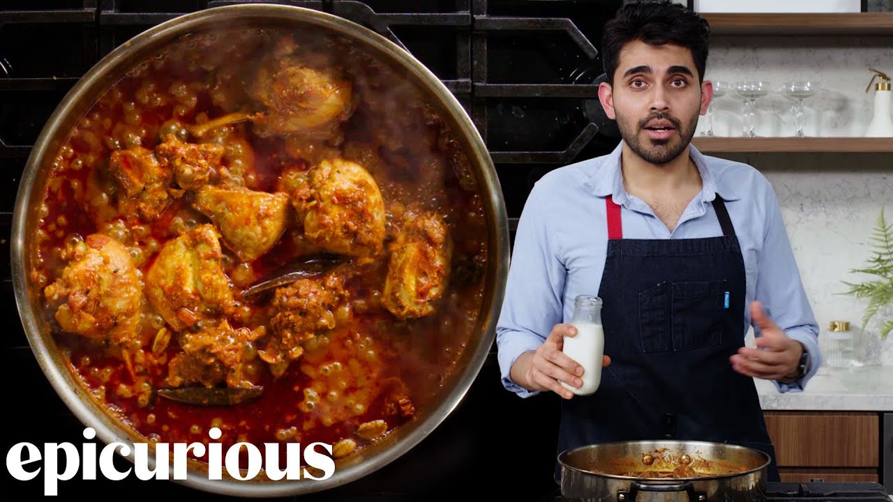 How One of NYC's Best Indian Chefs Makes Chicken Curry | Epicurious 101