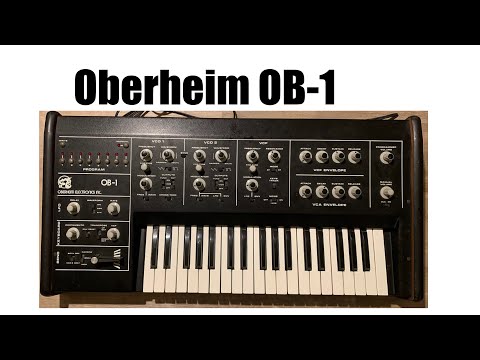 Oberheim OB-1 - The Creamiest Synth in the World!