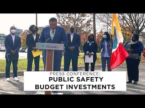 Press Conference:  Operating Budget Investments in Public Safety