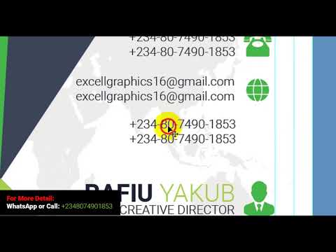 BUSINESS CARD DESIGN IN Photoshop ¦ part 3 ¦