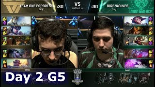Team oNe eSports vs Dire Wolves | Day 2 of S7 LoL Worlds 2017 Play-in Stage | ON