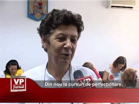 Din nou la cursuri de perfecţionare