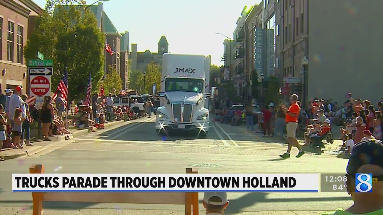 Hundreds gather for Holland Zeeland Truck Parade