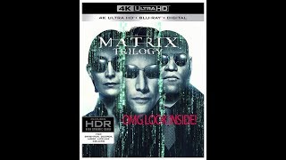 OMG! LOOK WHAT'S INSIDE!/4K Matrix  trilogy fancy box set unboxing