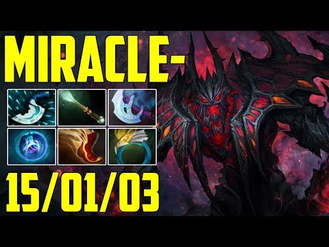 Miracle- Dota 2 Shadow Fiend [Mid] | MANTA STYLE Build | Fullmatch Gameplay 2017